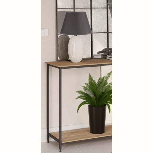 Consolle in legno e metallo