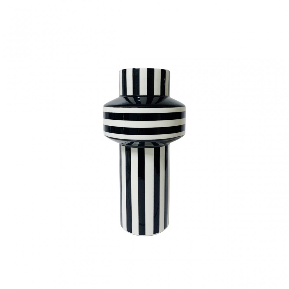 Vaso in ceramica Stripes