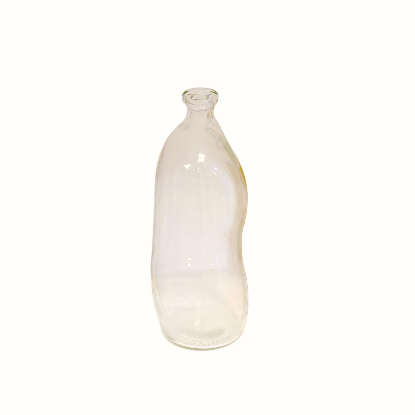 Vaso a palloncino in vetro trasparente decorazione casa moderna.