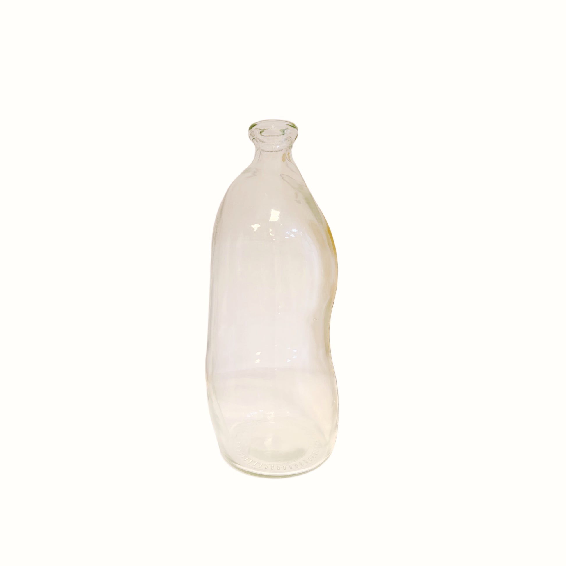 Vaso a palloncino in vetro trasparente decorazione casa moderna.